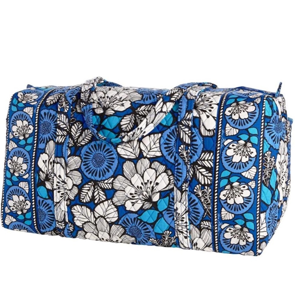 Vera Bradley Blue Bayou Duffle Bag